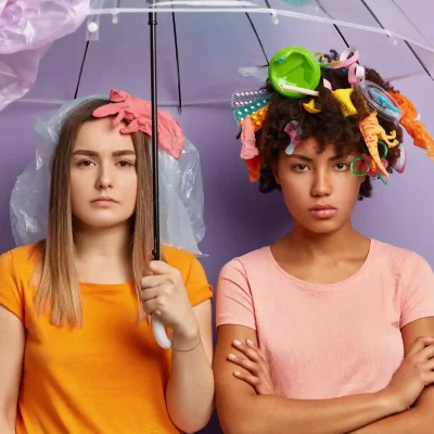 young-women-posing-with-plastic-waste
